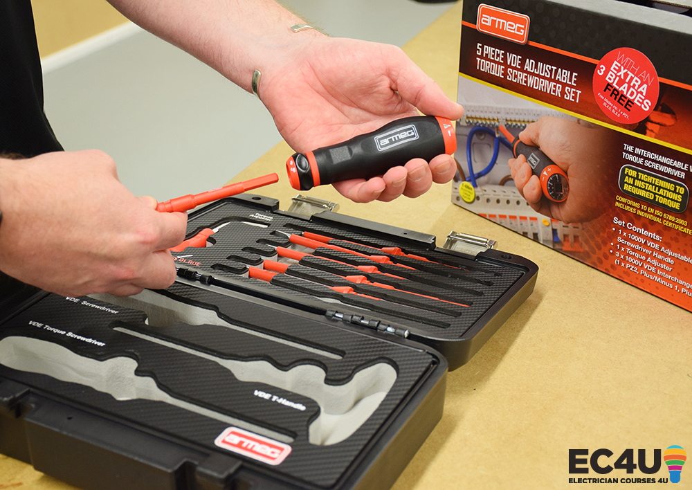 Armeg torque deals screwdriver set vde