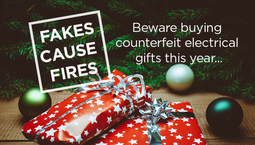 fakes cause fires - christmas counterfeit electrical goods