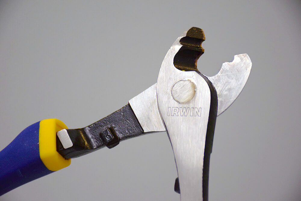 IRWIN Vise-Grip 8-Inch Cable Cutting Pliers - Cuts Copper & Aluminum Wire, ProTouch Grips