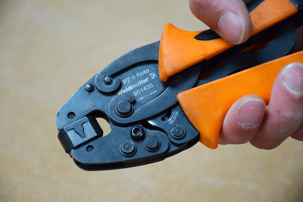weidmuller crimping tool for ferrules