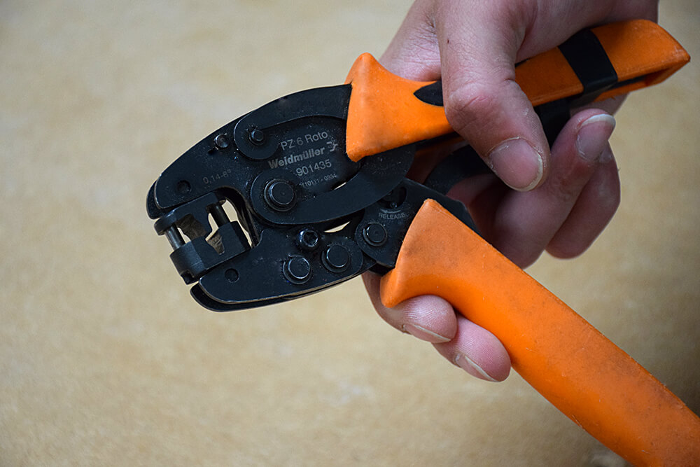 weidmuller crimping tool for ferrules